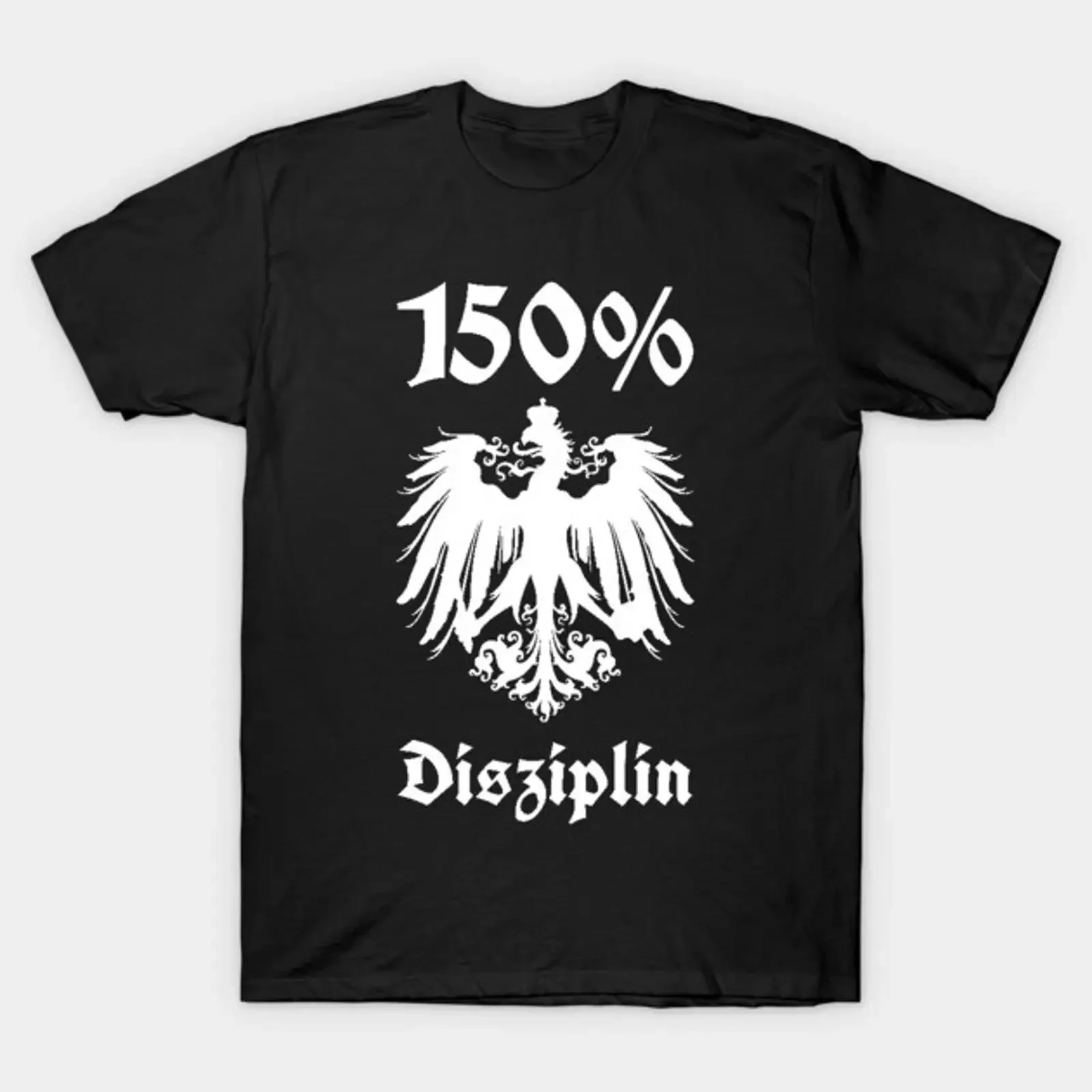 Винтажная футболка Prussia Germany 150 Discipline с изображением орла, дизайнерская одежда, дышащая, для повседневной носки
