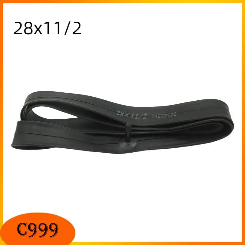 

Резиновая внутренняя камера 28x1.75/1.95 (28X1 1/2) с прямым ниппелем для электровелосипедов и горных велосипедов, запчасть для замены внутренней камеры шины