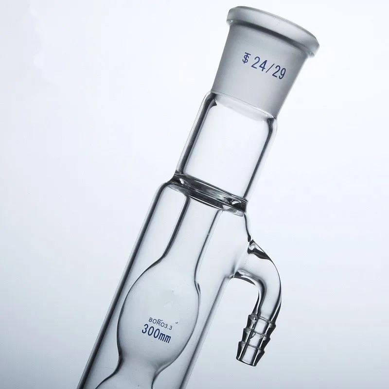 100/200/300MM Alihn condenser ,19/24/29 condenser-Alihn type,lab glass spherical Straight Serpentine