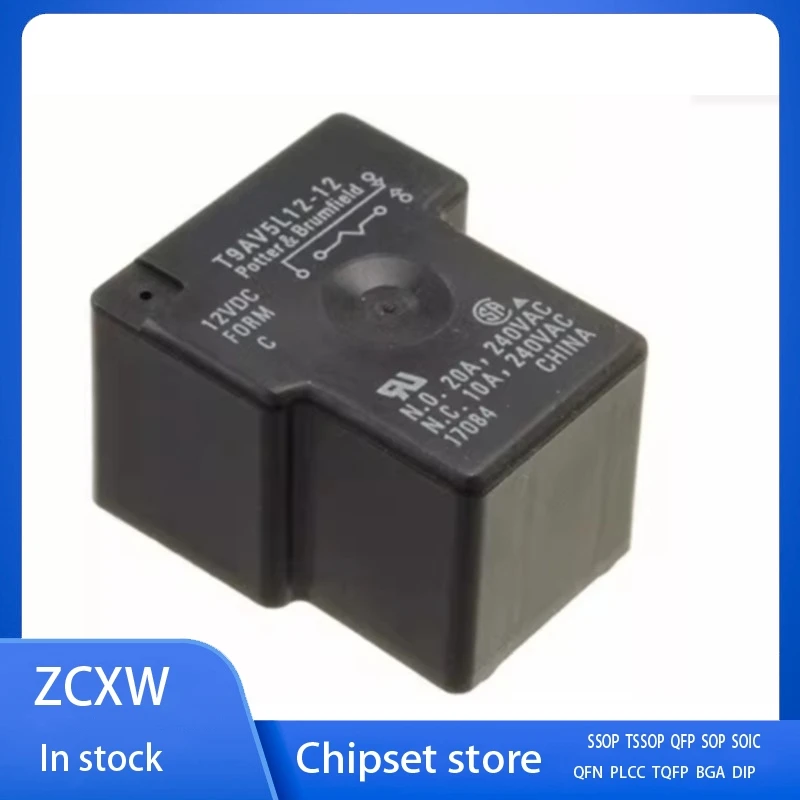 5Pcs/Lot  New    T9AV5L12-12-12VDC  T9AV5L12-12 12VDC T9AV5L12 12VDC  DIP5