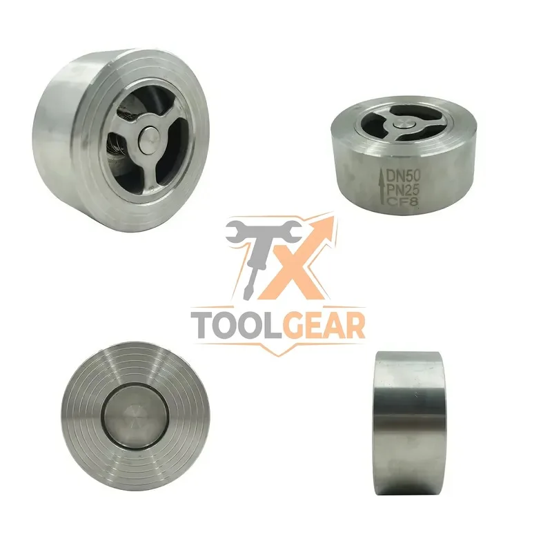 2026China*Factory* DKV SS304 Non Return One Way Valve Anti-leakage Wafer Lift Check Valve Stainless Steel 304 316 Wafer Type