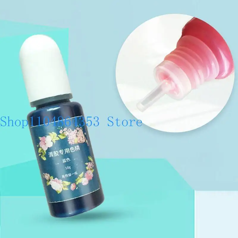 

652F 10Pieces/set Concentrated UV Resin Colorant Epoxy Resin Pigment UV Resin Dye