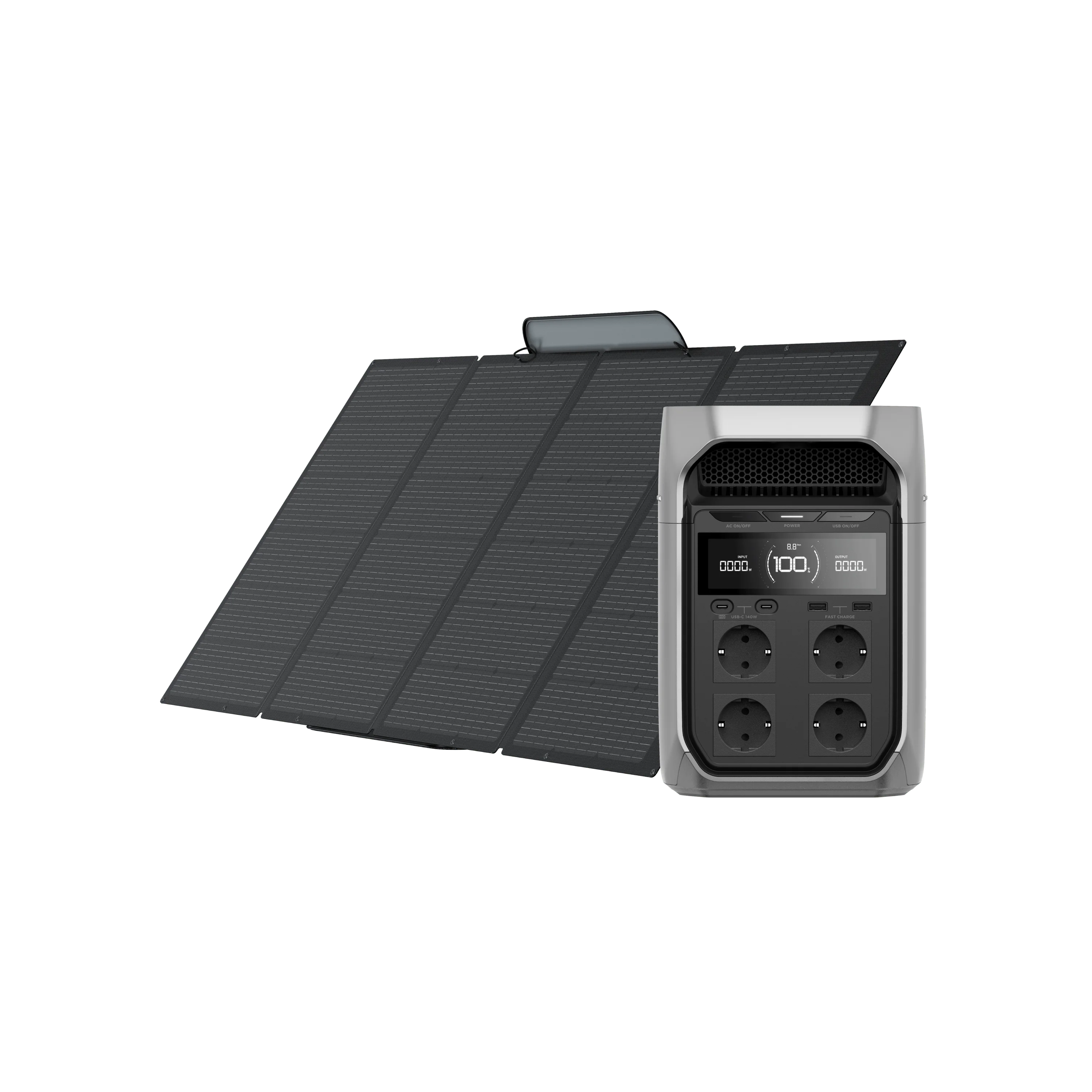 

3 Series 1800w UPS Portable Power Station Solar Generator Charging Station