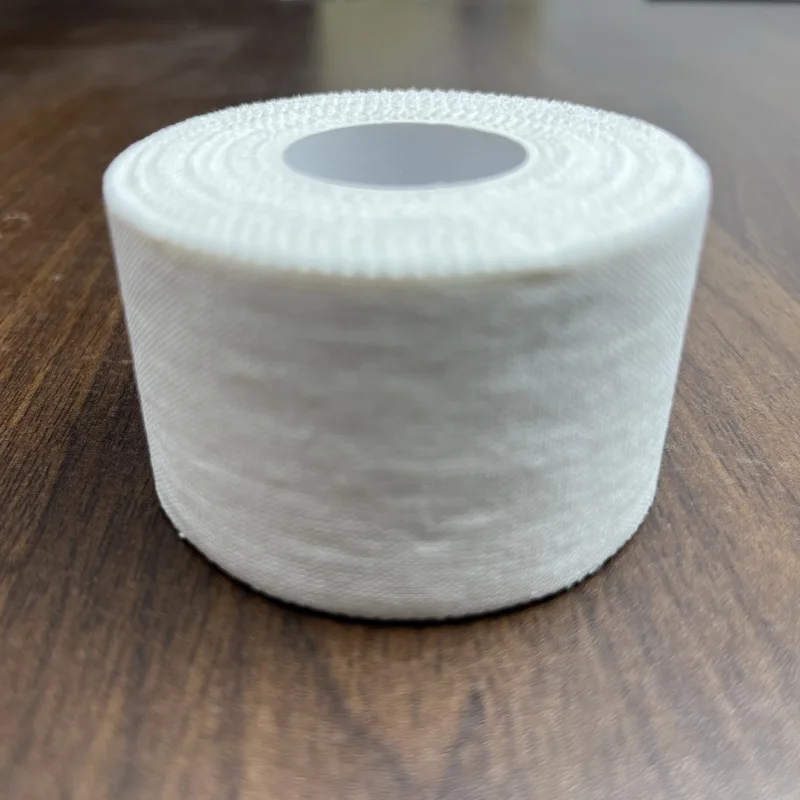 2,5/3,8/5 CM * 10 M Baumwolle Selbst-klebe Sport Band Für Finger Knöchel Schutz Handgelenk unterstützung Verstauchung Feste Medizinische Bandage Wunde Wrap – Detail 7