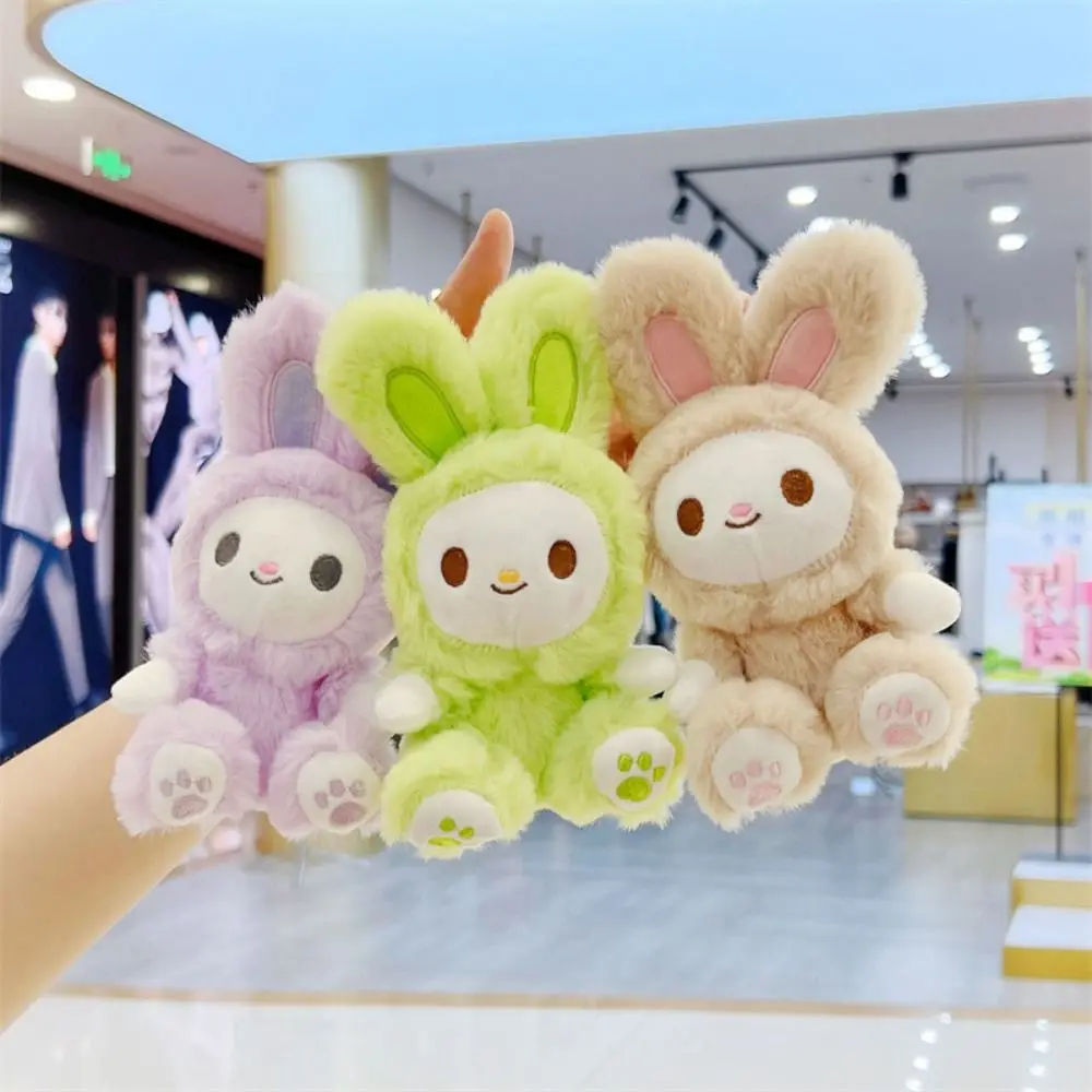 

Kawaii Cartoon Small Animal Keychain Rabbit Trinket Rabbit Pendant Stuffed Cute Car Key Ring Small Gifts