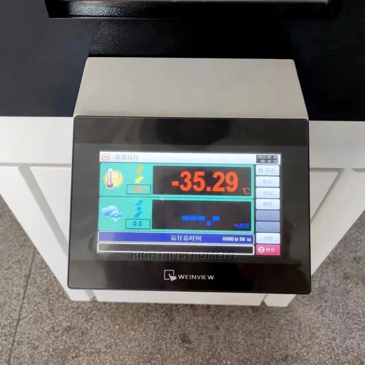 Câmara de teste climática de umidade de temperatura constante ambiental programável