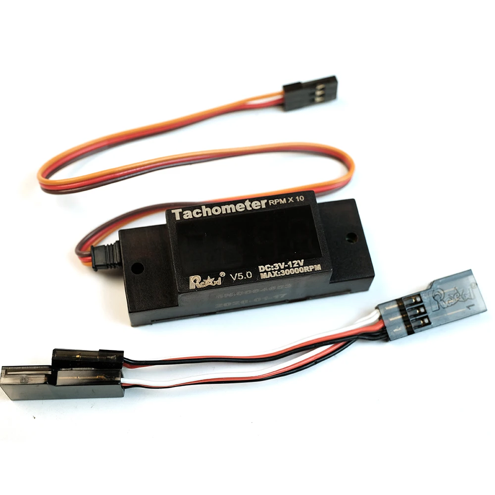 Rcexl V5.0 Mini Ignition Tachometer Speedometer Igniter Accessories for DLE  MT Engines Gas RC Airplane
