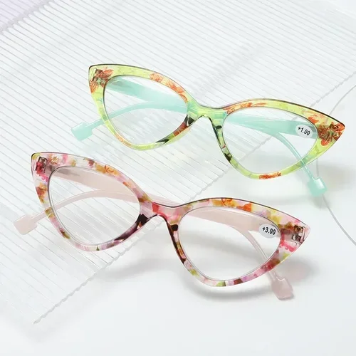 Imagen 2 del producto Tendencias para personas mayores, gafas para presbicia de alta definición, gafas de lectura ultraligeras tipo ojo de gato, gafas de protección ocular con bloqueo de luz azul