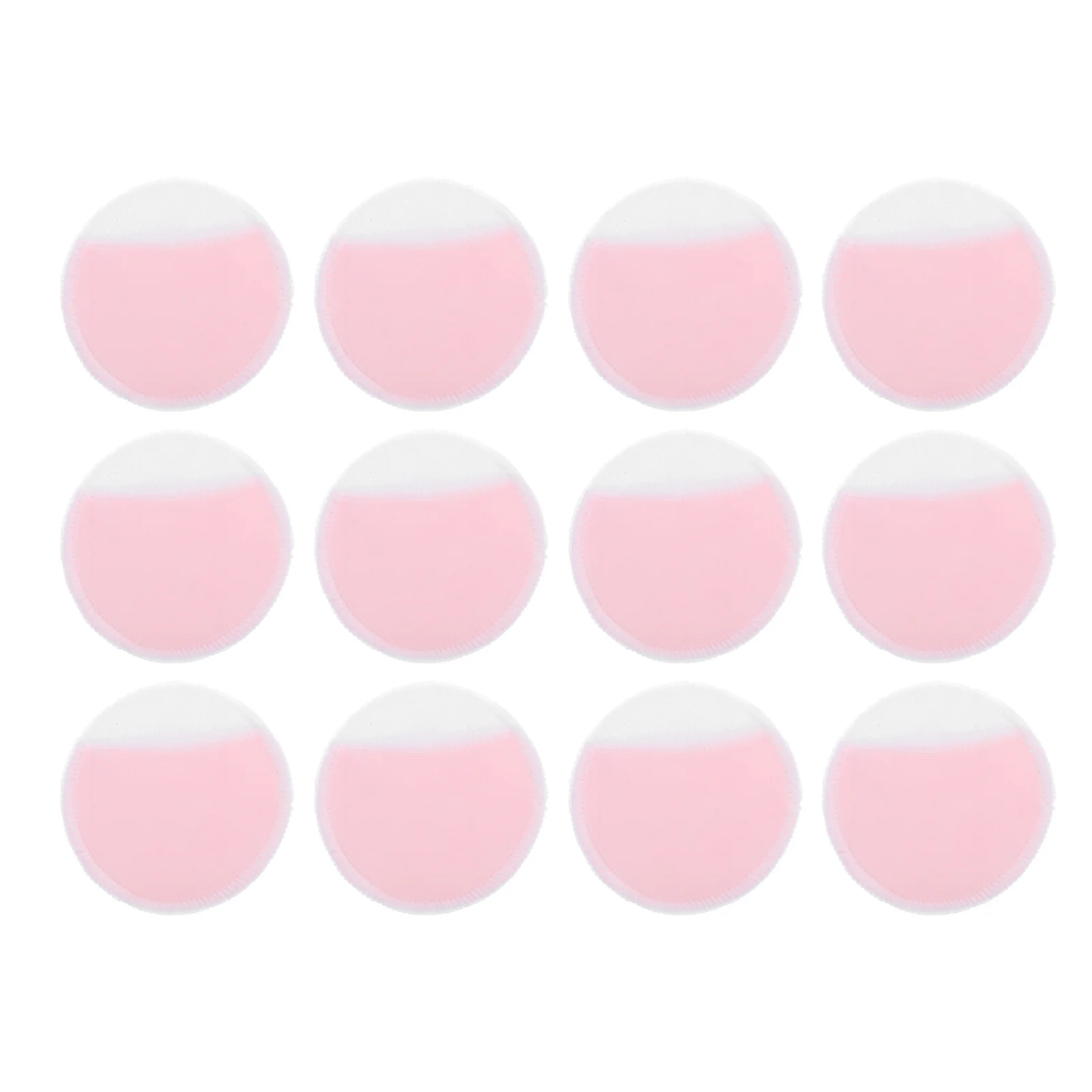 12Pcs Makeup Remover Pads Washable Bamboo Fiber Reusable Face Cleaning Puff Bamboo Fiber Pad Makeup Remover Pad