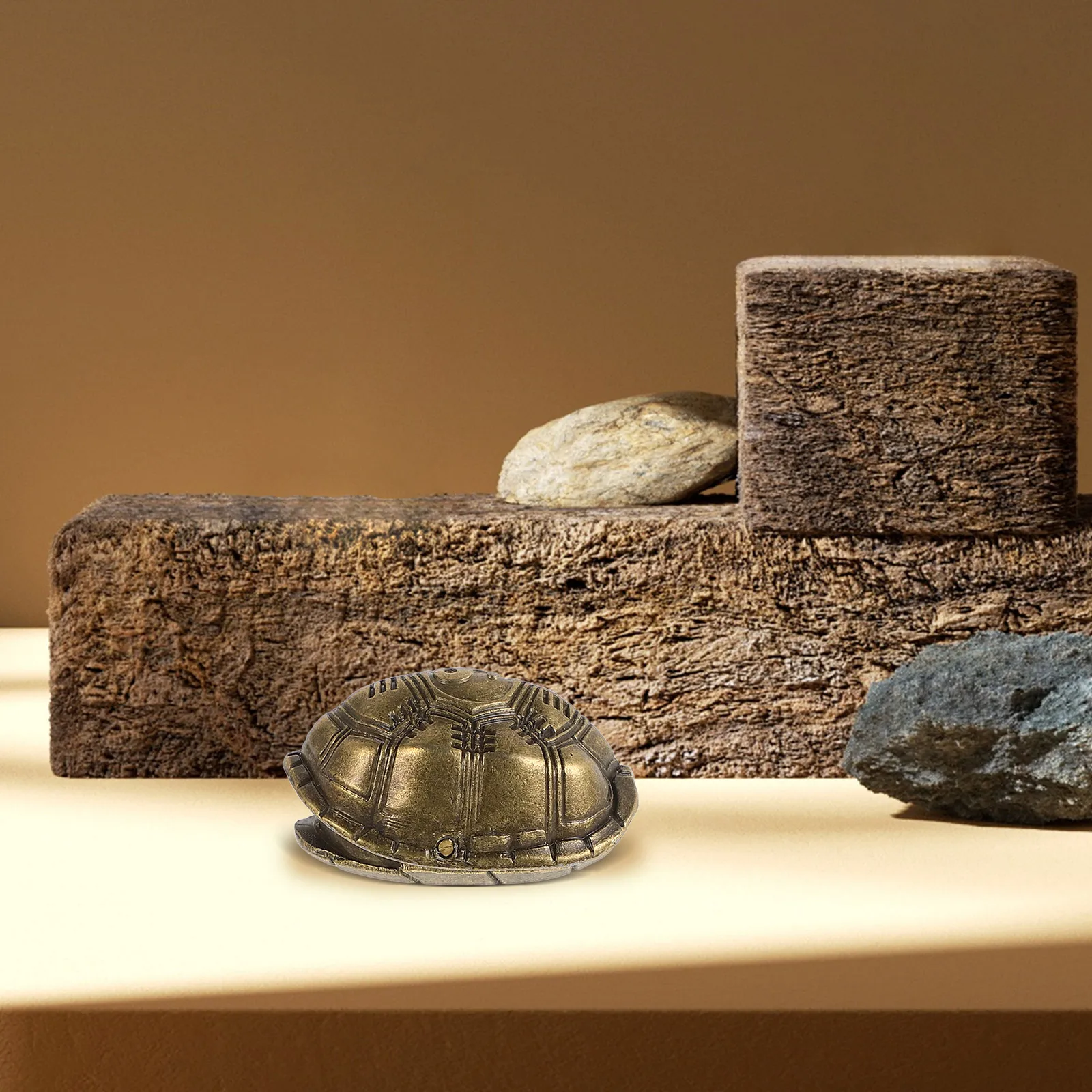 

Turtle Shell Divination Tool Eight Trigrams Chinese Craft Fortune Telling Good Luck Spiritual Ornament Turtle Shell Figurine