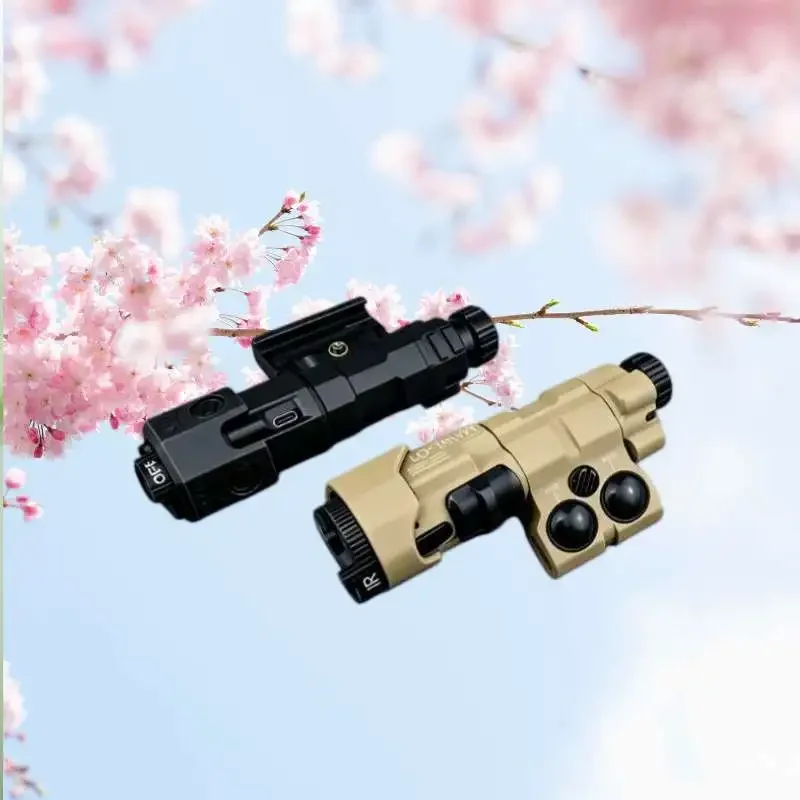 Dual Shade Black Sand Alloy Decor Illumination Accessory, Light Compact Lighting Module, Fine Craft Collectible Ornament