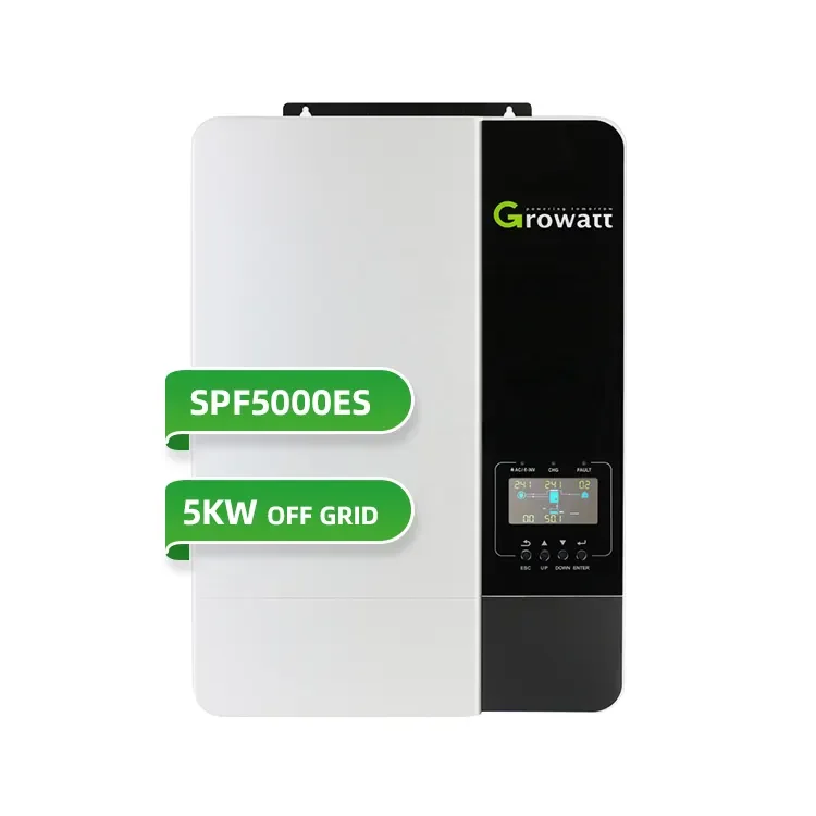 

Инвертор Growatt off grid 5 кВт 48 В spf 5000es Солнечный с wifi