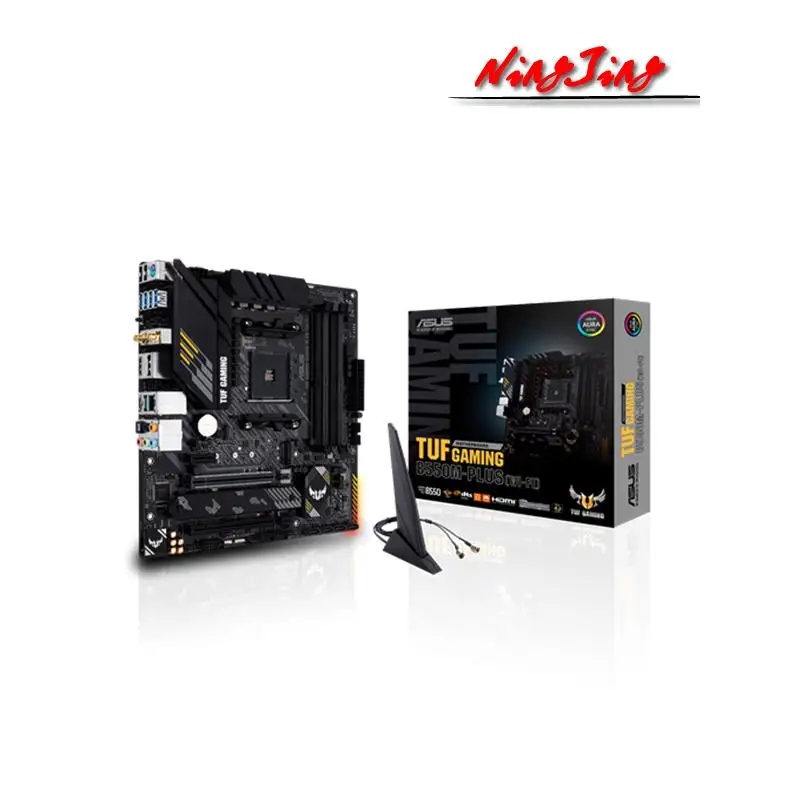 Go! ASUS New TUF GAMING B550M-PLUS WiFi II AMD (5rd Gen Ryzen) microATX motherboard B550 DDR4 4800(OC) MHz 128G Desktop Socket