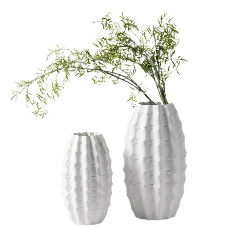 

ceramic vase flower arrangement dried flower simulation flower living room home soft decoration ceramic decoration
