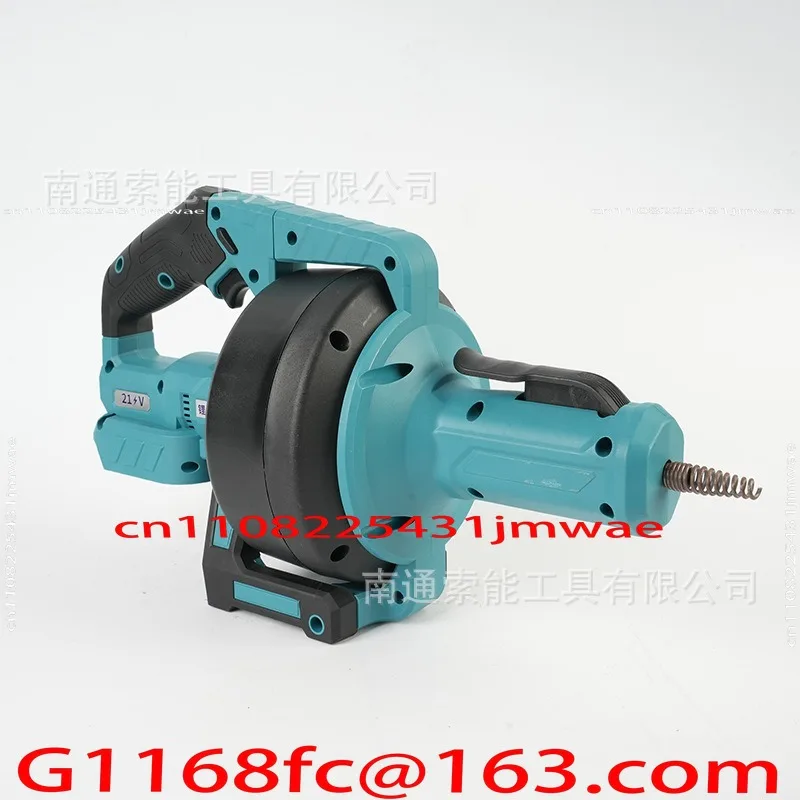 Pipe Dredging Machine, Cross-border New Household Portable Kitchen Sewer Pipe Floor Drain Toilet Blockage (Excluding Batteries)