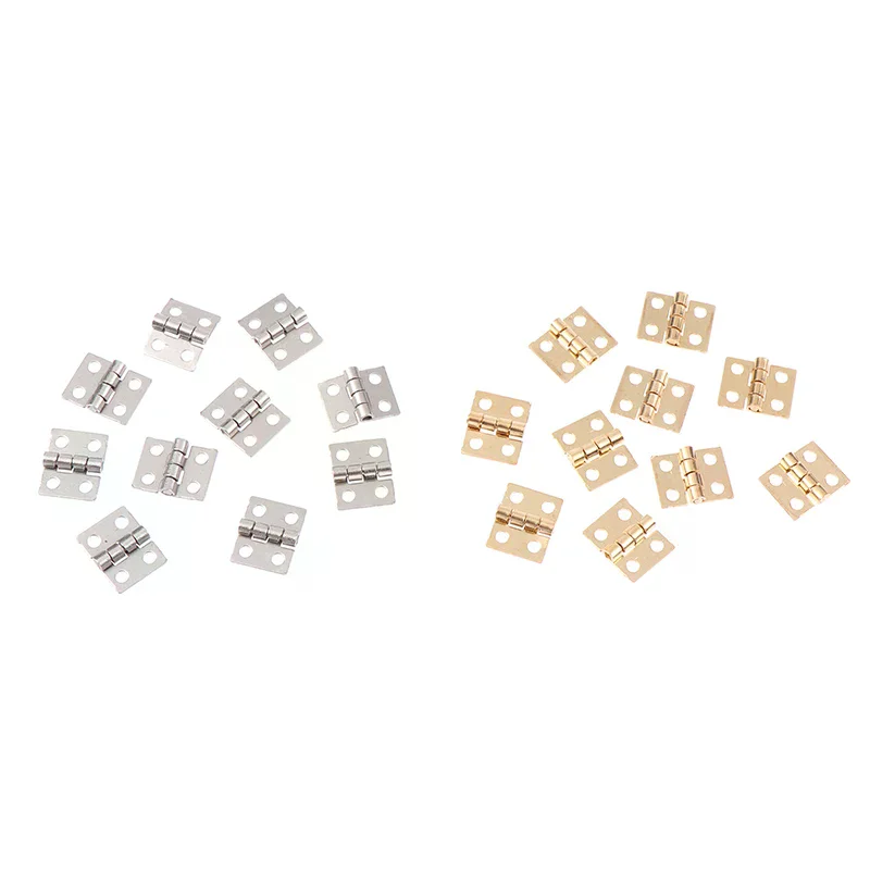 For 1/10 Crawler Car Trx4 1/14 Dump Truck SCANIA 770S 10pcs Mini Door Hinge Simulation Folding view 4