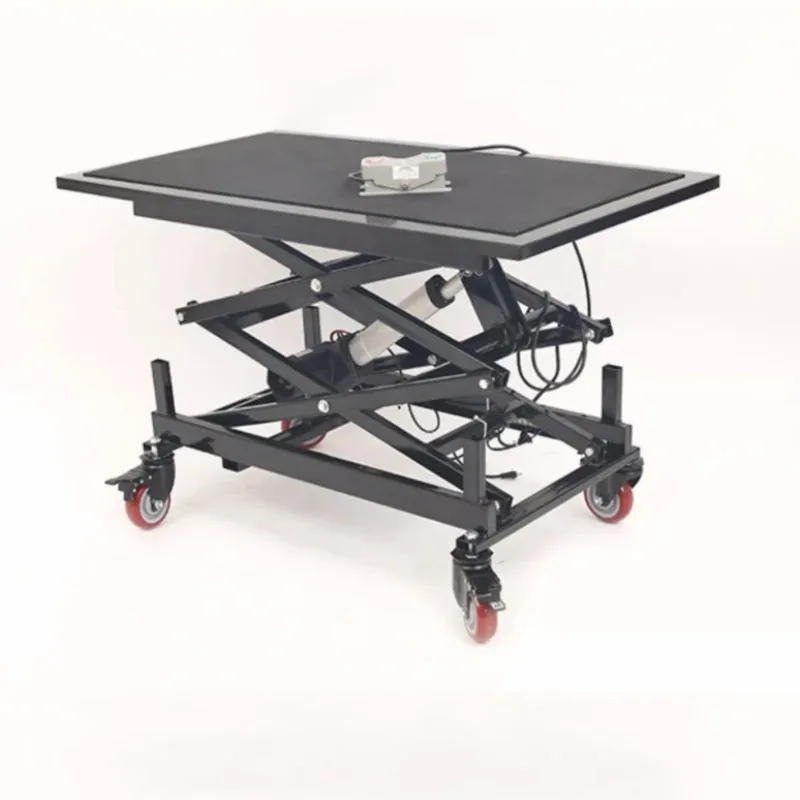 

Electric folding lift household interior decoration mobile trolley lift platform