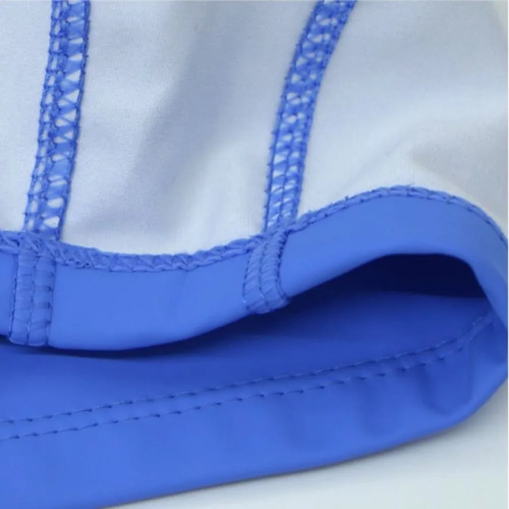 Cuffia da nuoto rivestita in PU Cuffia da nuoto per bambini durevole in silicone impermeabile Dimensioni libere Cappelli da bagno per piscina stampati in cartone animato unisex