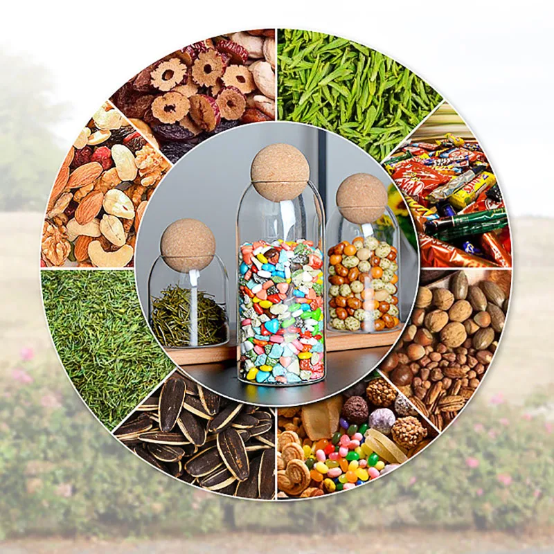 

Креативные простые украшения для дома, гостиной, стола, украшение для винного шкафа, прозрачное стекло, практичное хранилище, герметичная банка для хранения