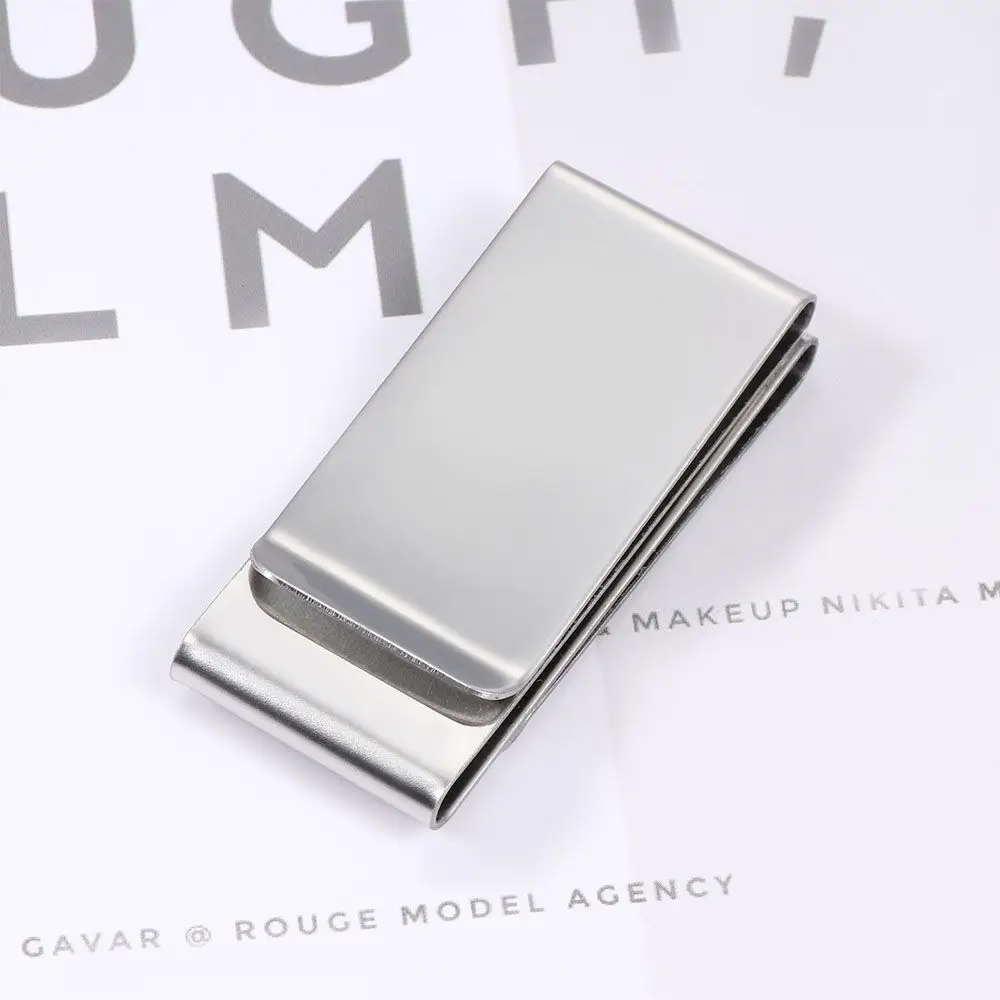 

Fashion Wallet Money Clip Dollar Card Clip Pocket Man's Metal Credit Cards Clips Holder Money