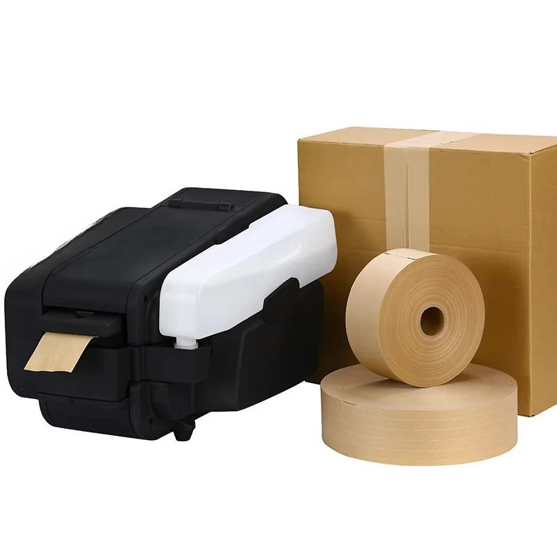 

Kraft paper dispenser adhesive special protection electric water activation tape simple packaging machine