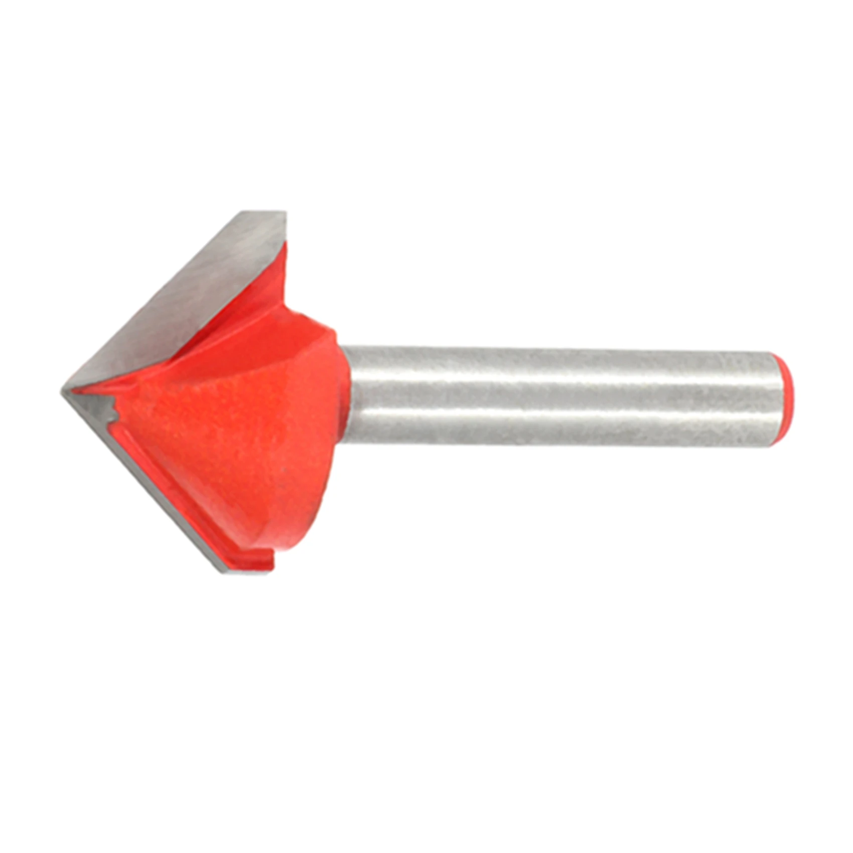 Gravura CNC V Groove Bit, 3D Bits Router, ferramenta de corte de escultura, 90 graus, 6mm x 22mm