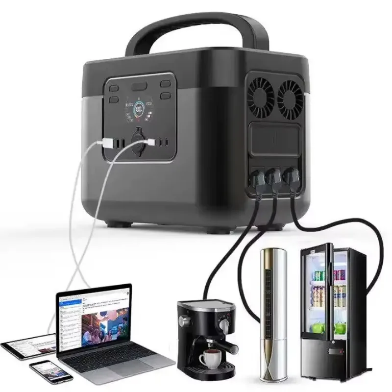 

Buy Solar Generator 1200w 1050wh Pure Sine Wave Lifepo4 Battery Generator Backup Lithium Ion Generator Solar