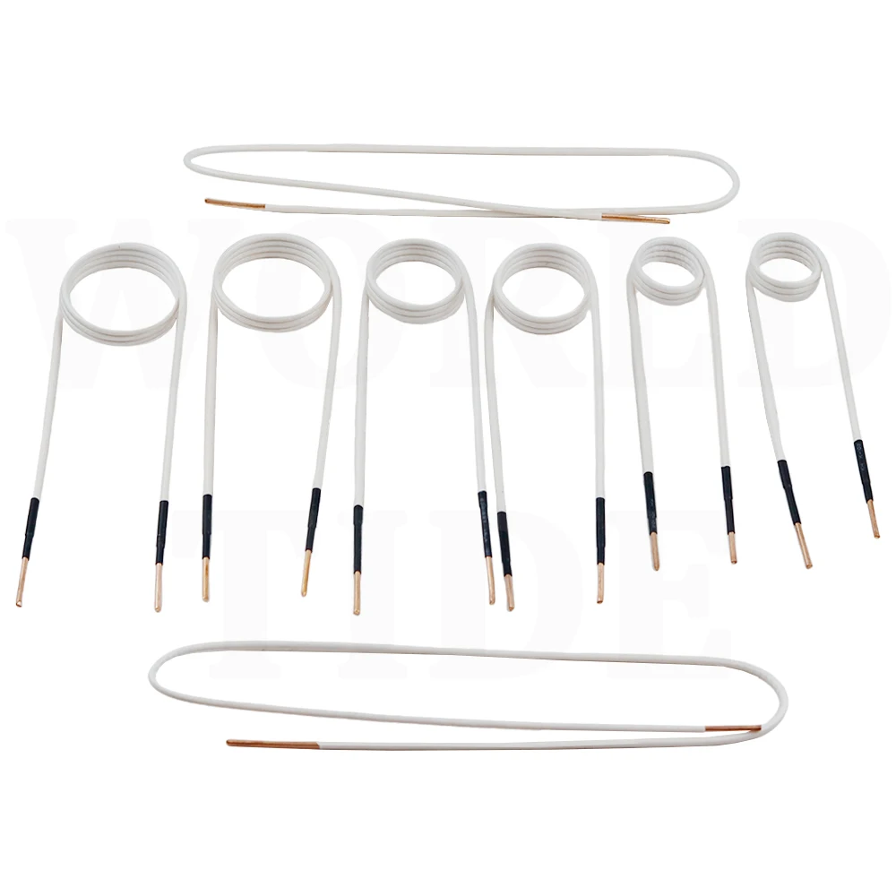 8Pcs Induction Bolt Heaters Coils Electric Flameless Heating Element Magnetic Induction Heater Induction Kit Car Repair Tools