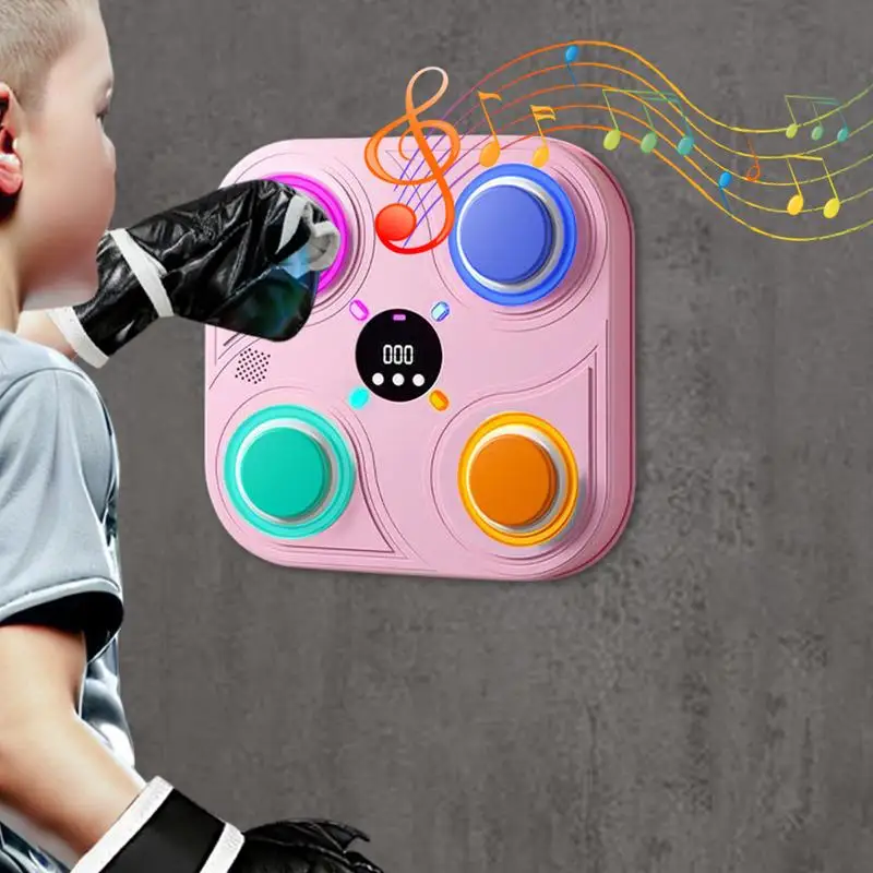 

Boxing Target For Kids Smart Exercise Punching Pad Wall-Mounted Exercise Punching Pad Interactive Punching Target Toys For Kids