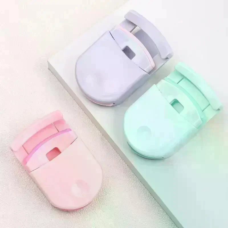 Mini Eyelash Curler Professional Multicolor Folding False Lashes Auxiliary Curling Clip Beauty Cosmetic Tools