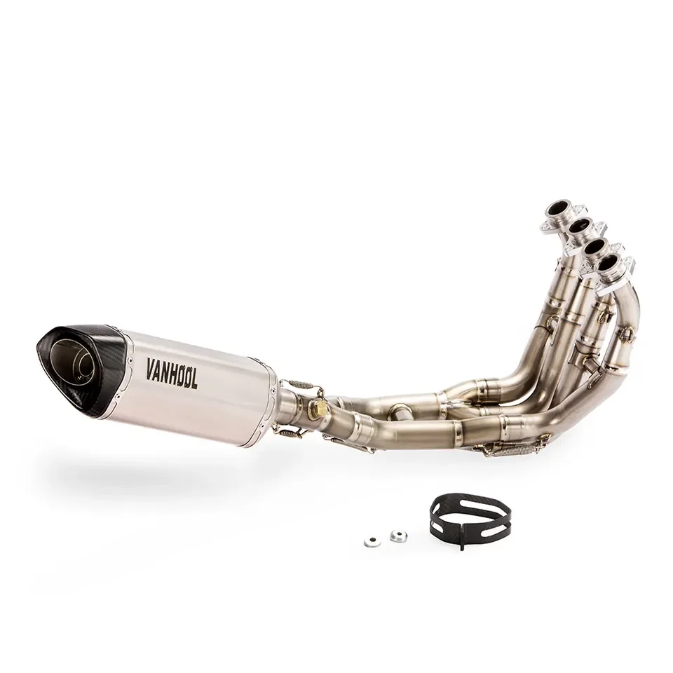 

FBVV Full Titanium Carbon Fibre Exhaust Muffler Pipe System for YZF R6