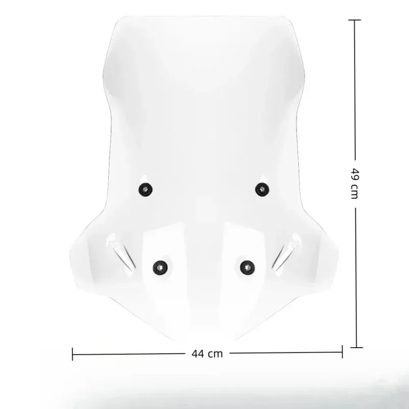 롱신 VOGE DSX 900 DSX 900 X 2024 2025 DS900X에 적합한 오토바이 전면 윈드쉴드, 높이 조절 가능한 윈드쉴드 디플렉터