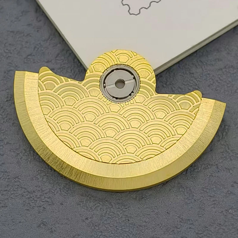 Mod NH35 Automatic Hammer Rotor Fits NH34 NH36 NH38 NH70 7S26 4R 6R Movement Pendulum Weight Men Diving Watch Replace Rotor Part