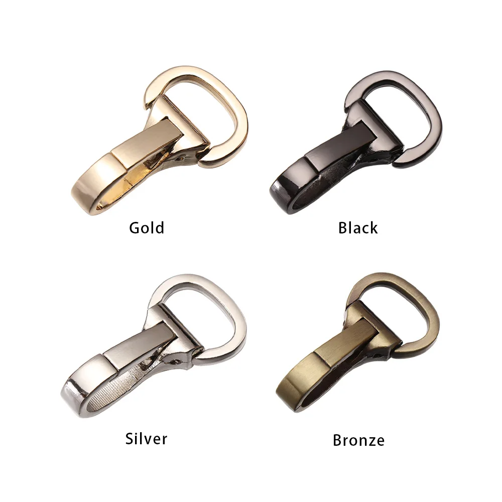 3 Colors Accessories Bag Strap Spring Gate Clip Trigger Lobster Clasp Belt Webbing Keychain Metal Snap Hook