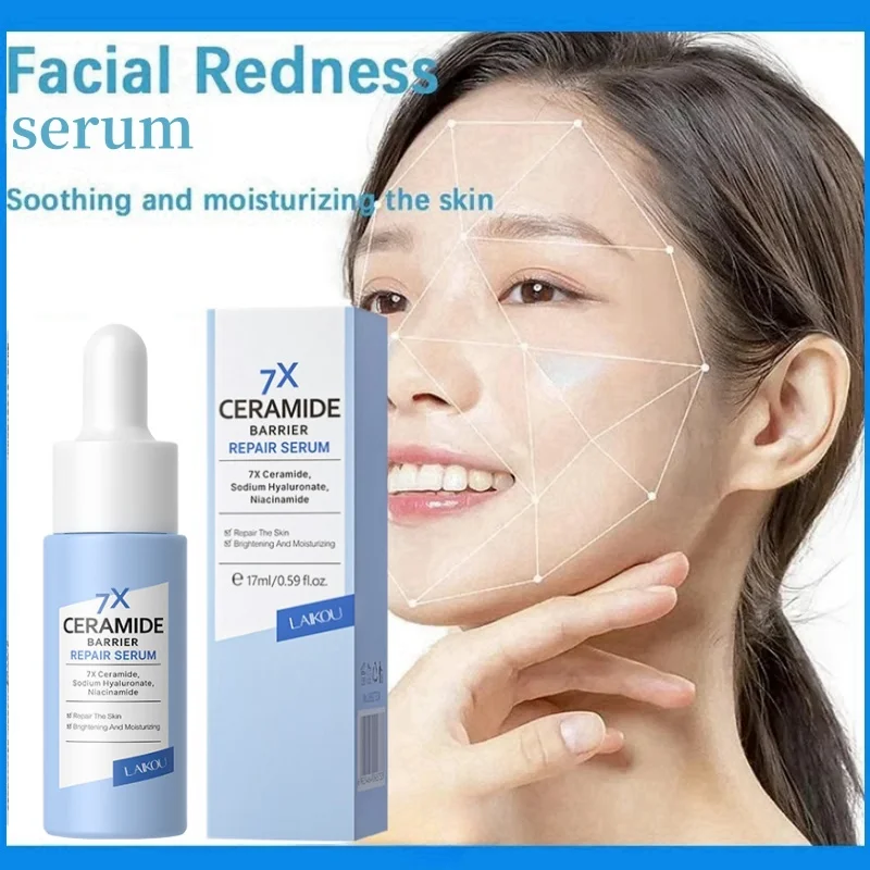 7X Repair Facial Redness Serum Soothing Rosacea Red Blood Vein Improve Sensitive Skin Barrier Repair Skin Care Korean Cosmetics