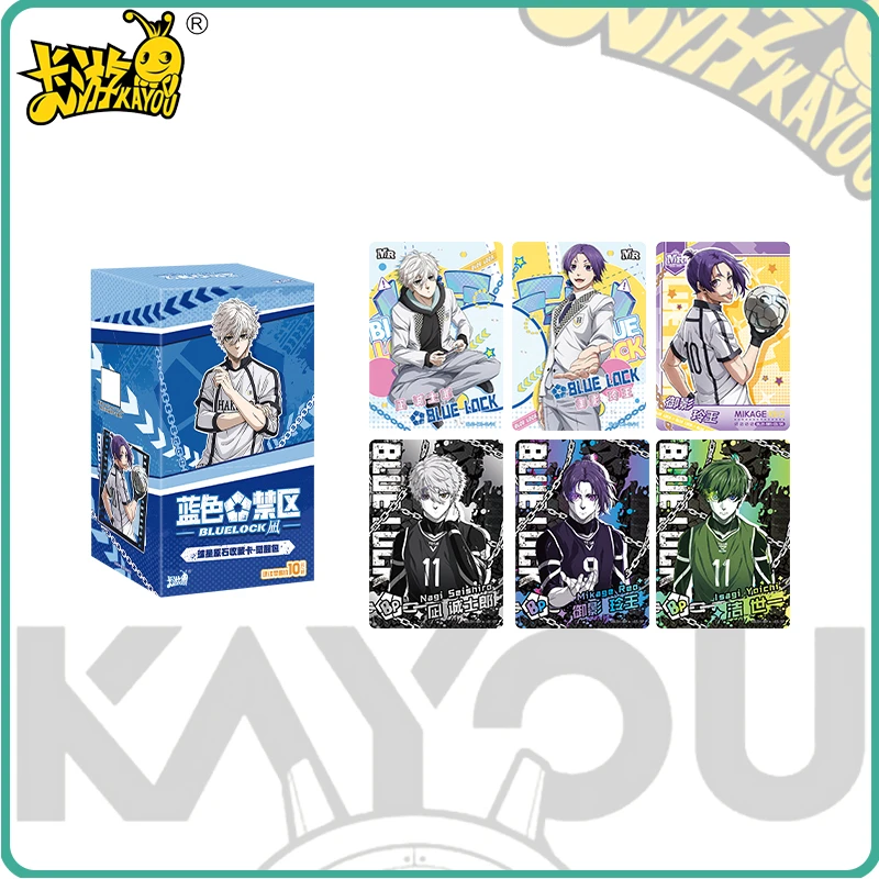 

Kayou Genuine Blue Restricted Area Nagi Card Star Rough Stone Collection Card Awakening Pack Anime Peripheral Cards