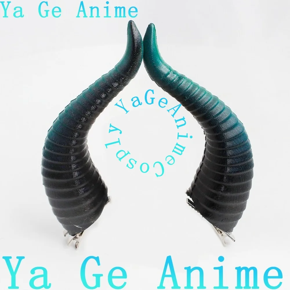 Wig Cosplay Twisted Wonderland Malleus Draconia Dorm Leader Permainan Anime Pesta Karnaval Halloween Rambut Sintetis Tahan Panas