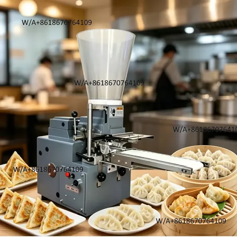 Durable Energy saving, industrial empanadas making machine, electric dumpling machine, automatic dumpling machine