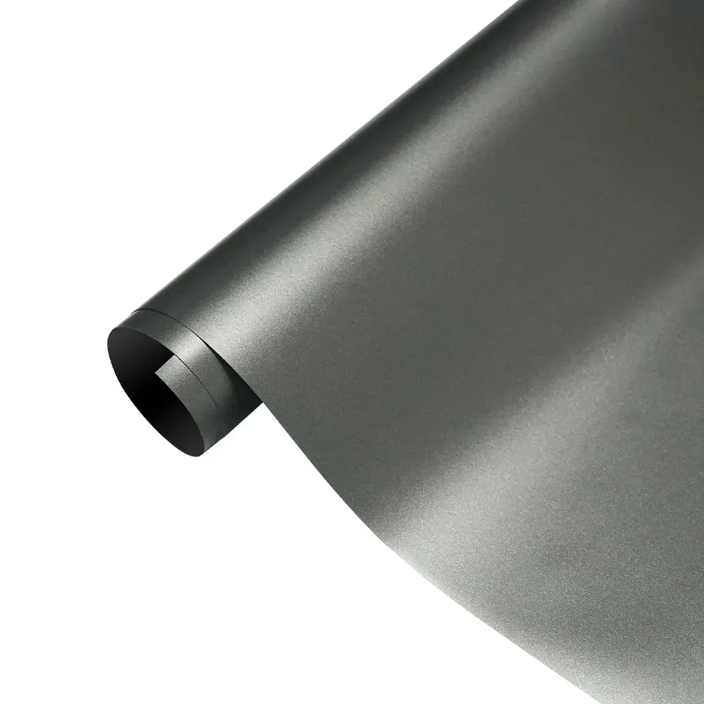 

Автомобильная наклейка, матовый металлик, селенитовый серый, виниловая пленка, пленка для изменения цвета, наклейки без пузырьков, автомобильные аксессуары, интерьер, внешний вид