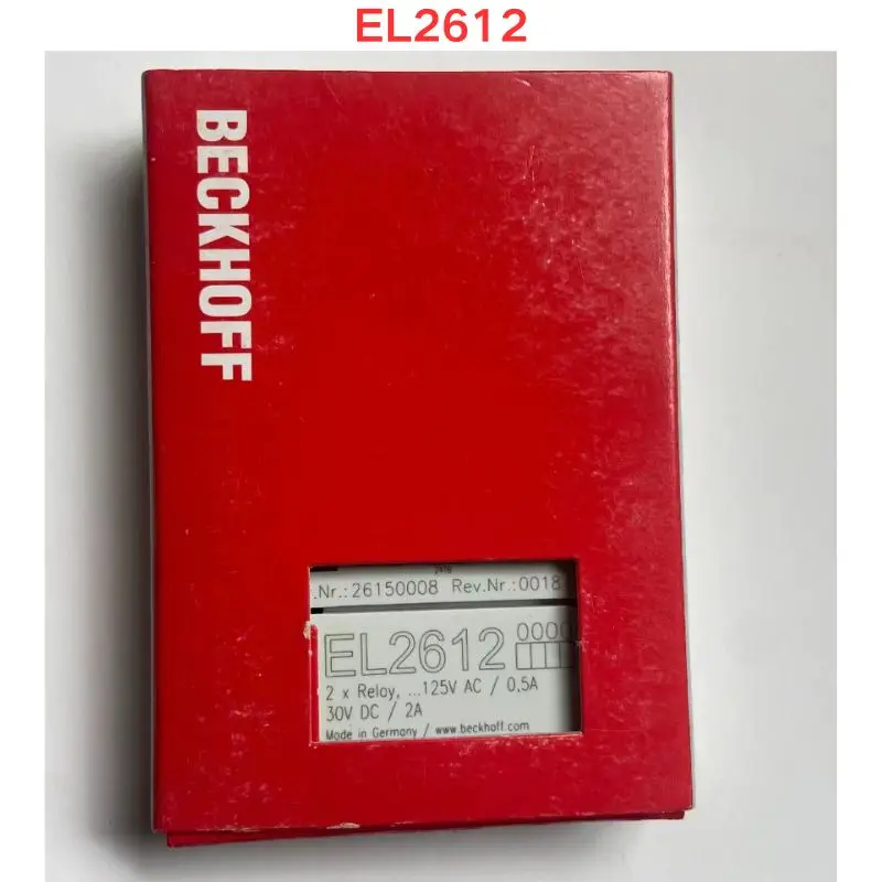 

New Beckhoff module EL2612