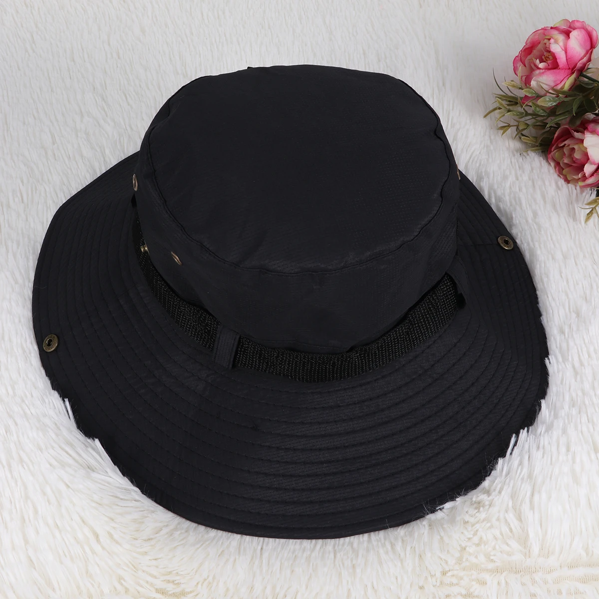 

Uv Protection Sun Hat Premium Cotton Quick Dry Breathable Lightweight Big Brim Foldable Fishing Hiking Camping Hat Sun Cap