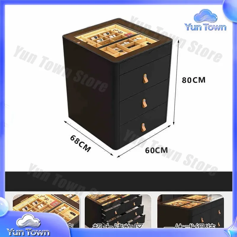for Nakajima Cabinet Clothing Store solid wood multi layer storage cabinet cloakroom jewelry cabinet floor to ceiling bedroom