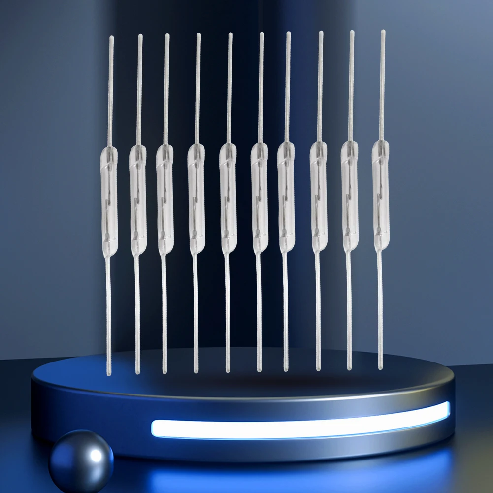 10 個 N/O リードスイッチ耐振動性ノーマルオープン磁気誘導スイッチ電子 NO スイッチ Arduino 用