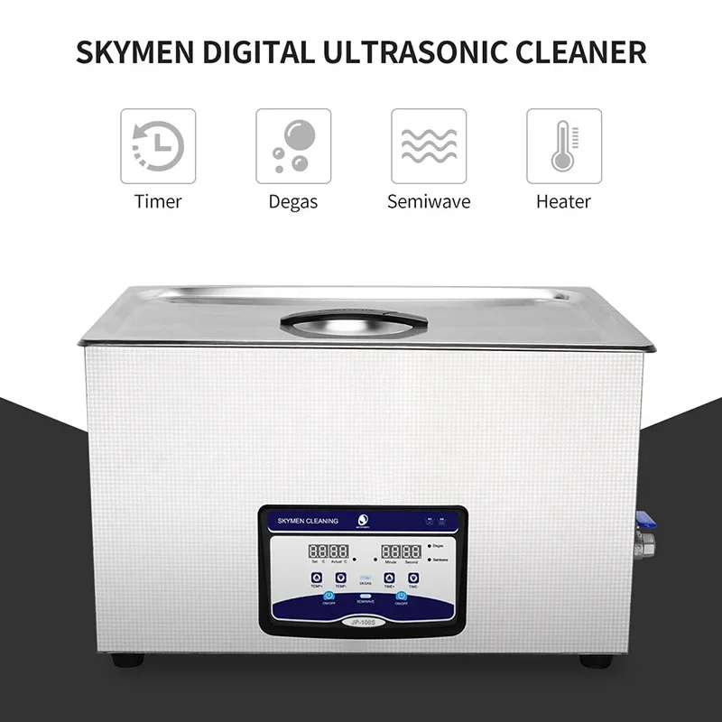 Skymen JP-100S 30L Industrial ultrasonic cleaning equipment in Automobiles &Motorcycles, automated engine parts washing machine