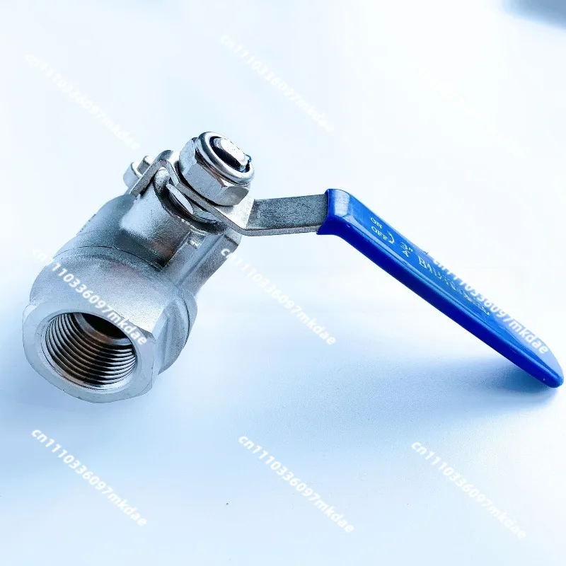 304/316L Heavy Duty Stainless Steel Two-piece Q11F-40P Large Flow Internal Thread Valve