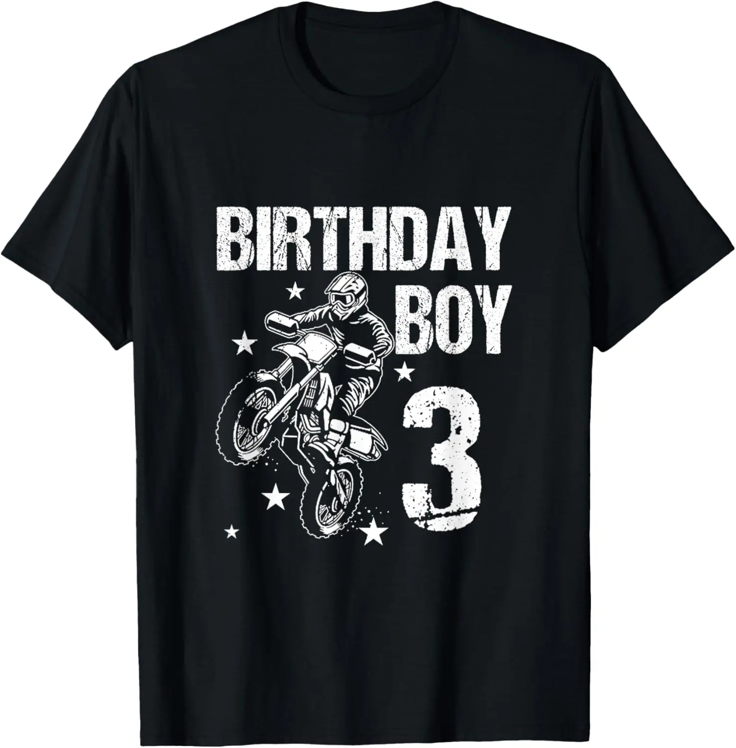 

The latest t-shirt - Kids 3 Years old Birthday Shirt 3rd Boy Dirt Bike Motorcycle T-Shirt
