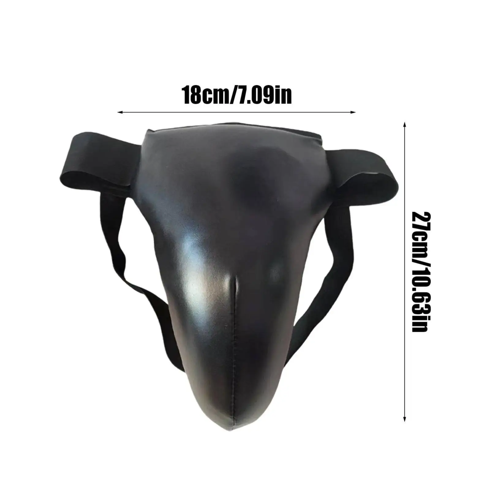 Boxing Groin Protector Cup Impact Resistant Fighting Arts Groin Protector Shock Absorbing Practice Protector for Athletes, Men, view 5