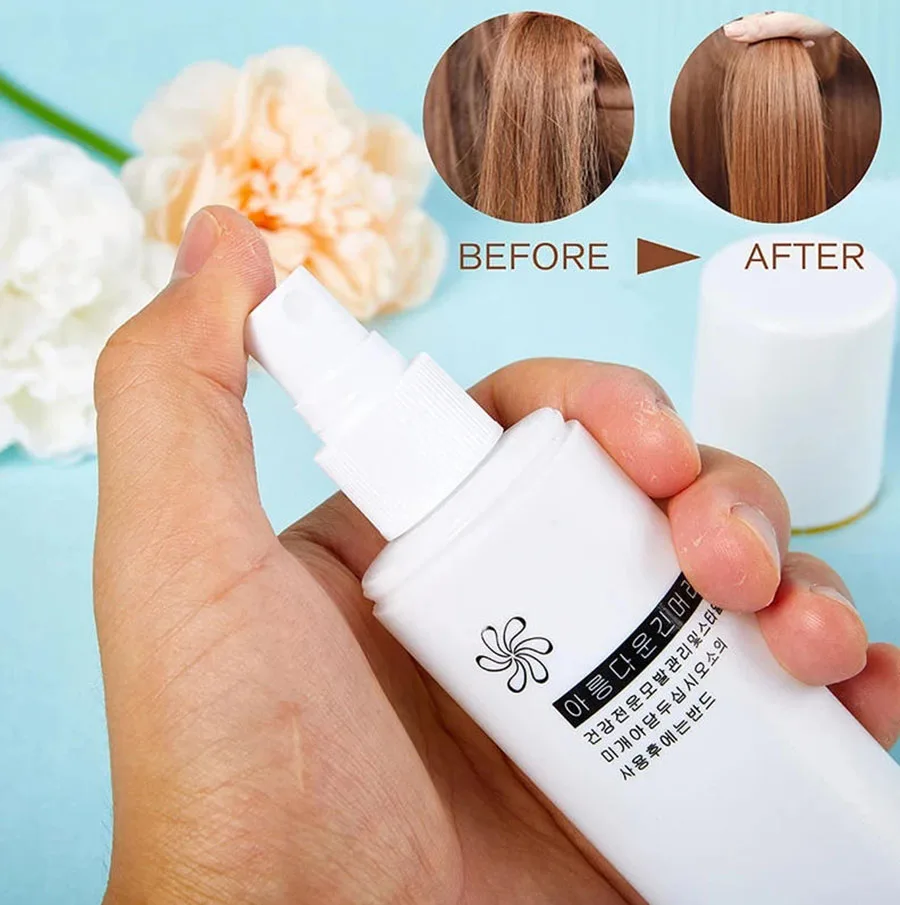 Wig Care Solution Hair System Anti-frizz Smooth Tangles Protection Synthetic Hair Anti-static Conditioner Spray