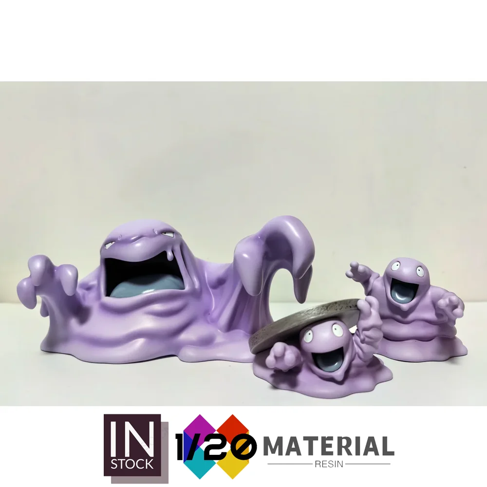 

[In Stock]1/20 Resin Scale World [MINAMO] - Grimer & Muk [Split RE-MENT]