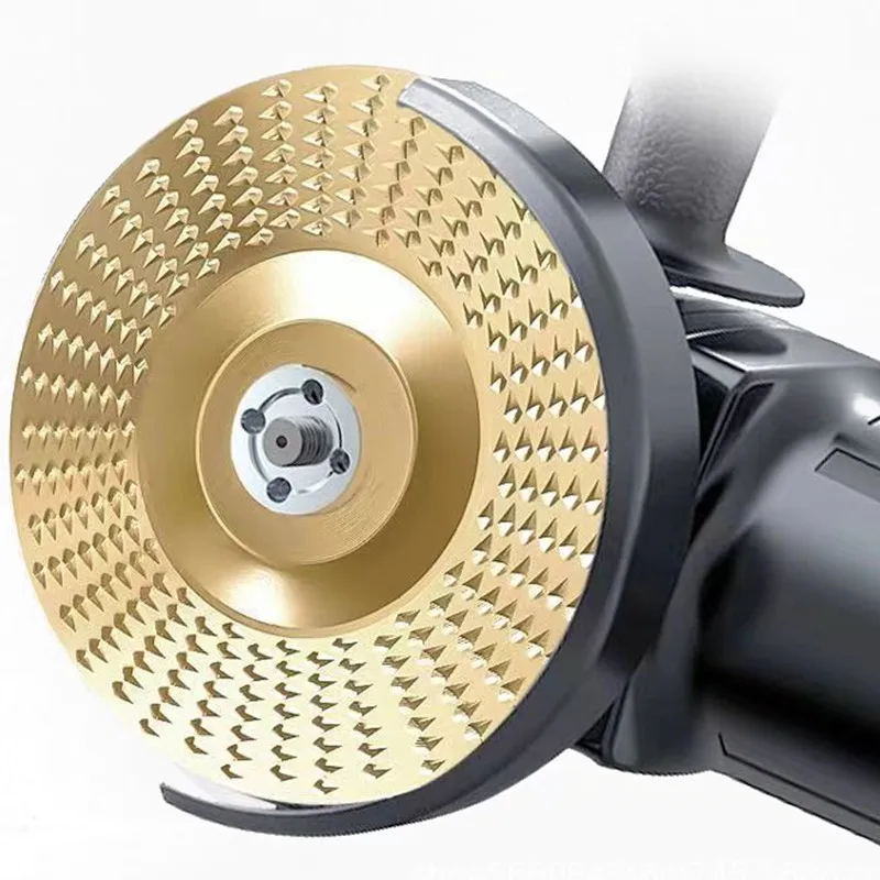Woodworking Grinding Disc 100mm Wide/16Mm Metal Hole Curved Bevel Design Electric Grinder Grinding Disc Wood Cutting Engraving P